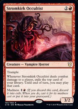 (C19)Stromkirk Occultist/流城の密教信者