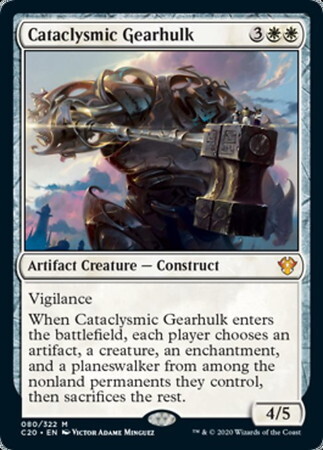 (C20)Cataclysmic Gearhulk/激変の機械巨人