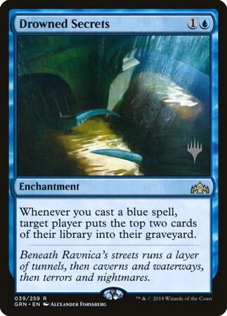 (GRN)Drowned Secrets(プロモP)(F)/水没した秘密