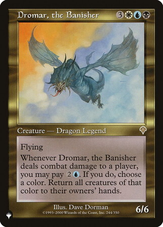 (INV)Dromar the Banisher(LIST仕様)/追放するものドロマー