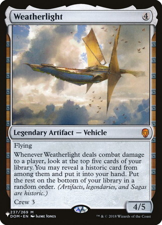 (DOM)Weatherlight(LIST仕様)/ウェザーライト