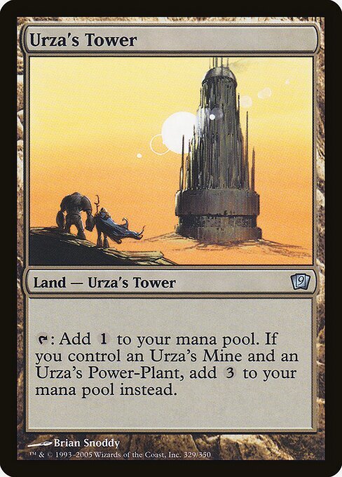 (9ED)Urza's Tower(F)/ウルザの塔