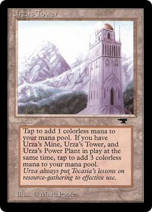 (ATQ)Urza's Tower(黒枠 山)/ウルザの塔