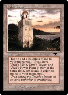 (ATQ)Urza's Tower(黒枠 岸辺)/ウルザの塔