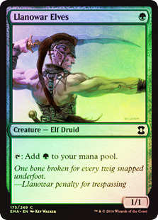 (EMA)Llanowar Elves(F)/ラノワールのエルフ