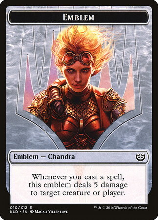 (KLD)Chandra Torch of Defiance[Emblem]/反逆の先導者、チャンドラ(紋章)