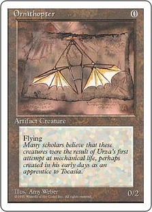 (4ED)Ornithopter(95年)/羽ばたき飛行機械