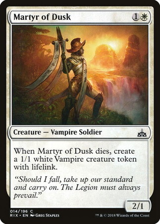 (RIX)Martyr of Dusk(F)/薄暮の殉教者