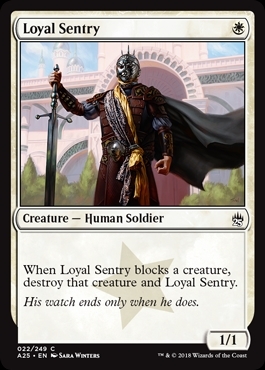 (A25)Loyal Sentry(F)/忠誠な歩哨