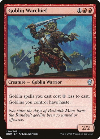 (DOM)Goblin Warchief/ゴブリンの戦長
