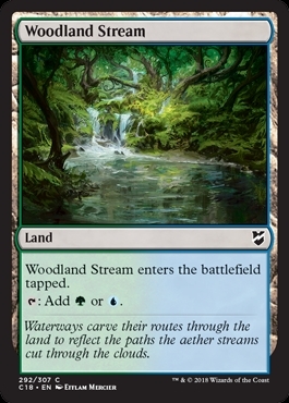(C18)Woodland Stream/森林地の小川