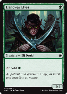 (GNT)Llanowar Elves/ラノワールのエルフ