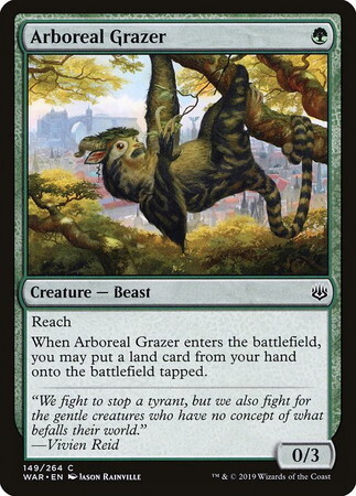 (WAR)Arboreal Grazer/樹上の草食獣