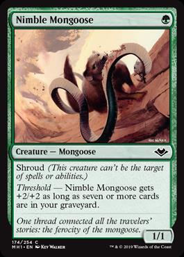 (MH1)Nimble Mongoose/敏捷なマングース