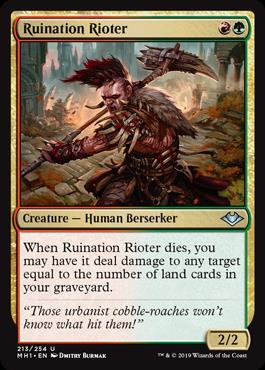 (MH1)Ruination Rioter/破滅の暴徒