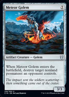 (C19)Meteor Golem/隕石ゴーレム