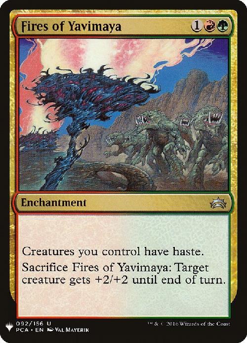 (MB1)Fires of Yavimaya/ヤヴィマヤの火