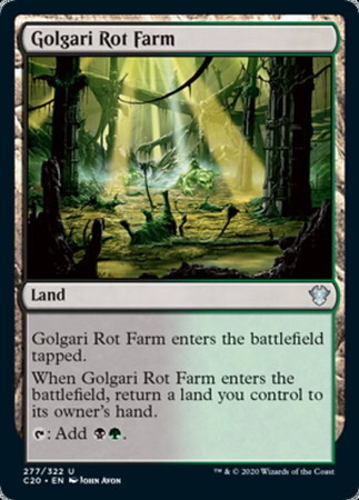 (C20)Golgari Rot Farm/ゴルガリの腐敗農場