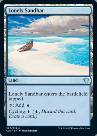 (C20)Lonely Sandbar/孤立した砂州