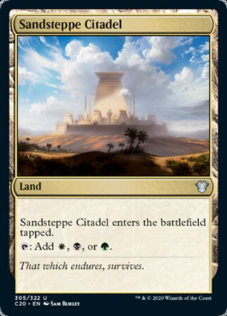 (C20)Sandsteppe Citadel/砂草原の城塞