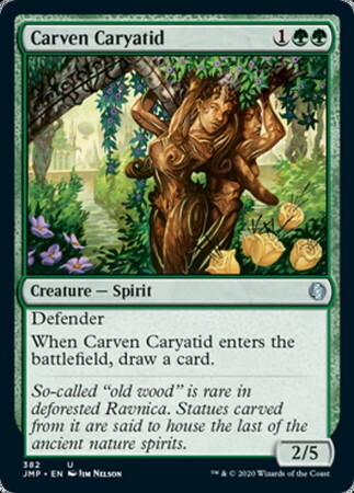(JMP)Carven Caryatid/木彫りの女人像