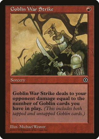 (PO2)Goblin War Strike/ゴブリンの集中攻撃