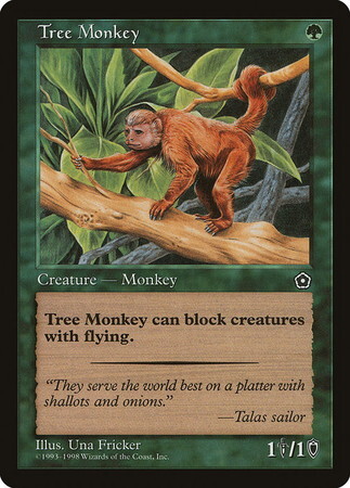 (PO2)Tree Monkey/樹上生活の猿