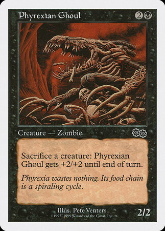 (BRB)Phyrexian Ghoul(白枠93-99年)/ファイレクシアの食屍鬼