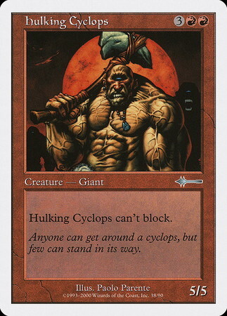 (BTD)Hulking Cyclops/巨体のサイクロプス