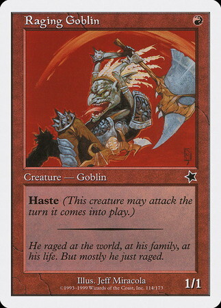 (S99)Raging Goblin/怒り狂うゴブリン