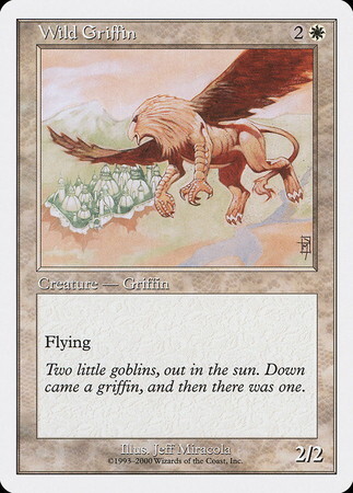 (S00)Wild Griffin(白枠2000年)/野生のグリフィン
