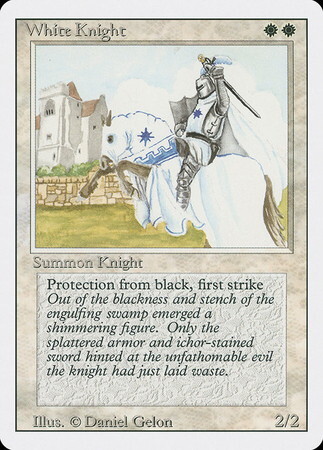 (3ED)White Knight/白騎士