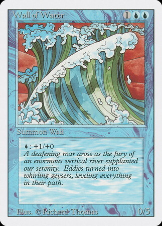 (3ED)Wall of Water/水の壁