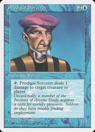 (4ED)Prodigal Sorcerer(95年)/放蕩魔術師