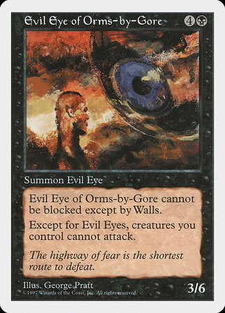 (5ED)Evil Eye of Orms-by-Gore(97年)/オームズ＝バイ＝ゴアの邪眼