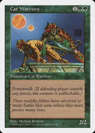 (5ED)Cat Warriors(97年)/猫族の戦士