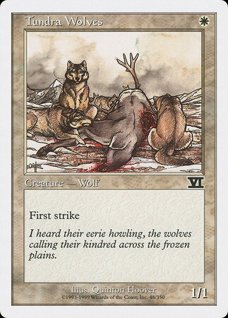 (6ED)Tundra Wolves/ツンドラ狼