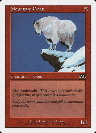 (6ED)Mountain Goat/シロイワヤギ