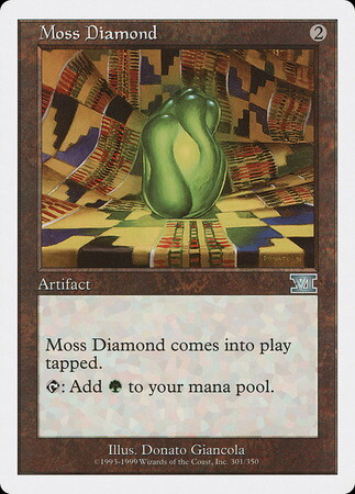 (6ED)Moss Diamond/苔色のダイアモンド