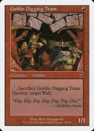 (7ED)Goblin Digging Team(F)/ゴブリン穴掘り部隊