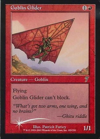 (7ED)Goblin Glider(F)/ゴブリンの滑空者