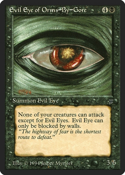(LEG)Evil Eye of Orms-by-Gore(伊語)/オームズ＝バイ＝ゴアの邪眼