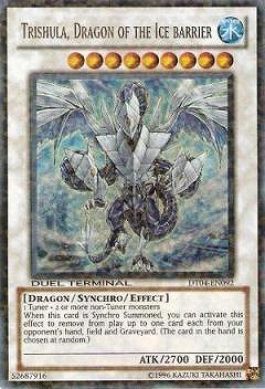the Dragon of Icy Imprisonment VP18-JP001 Ultra Rare Japanese Yu-Gi-Oh Trishula