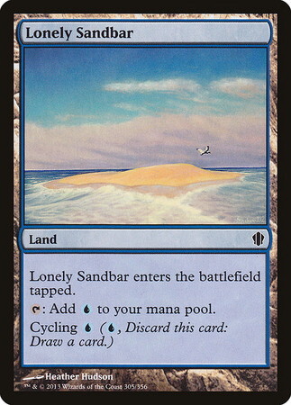 (C13)Lonely Sandbar/孤立した砂州