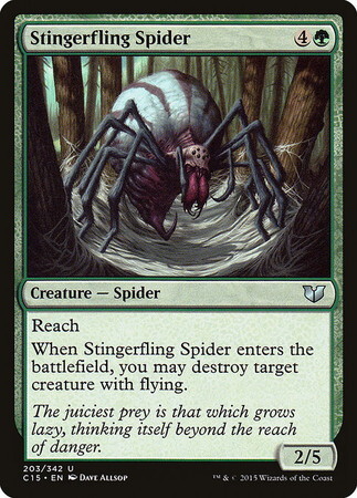 (C15)Stingerfling Spider/棘投げの蜘蛛