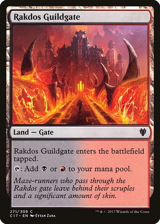 (C17)Rakdos Guildgate/ラクドスのギルド門