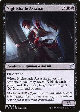 (C19)Nightshade Assassin/ベラドンナの暗殺者