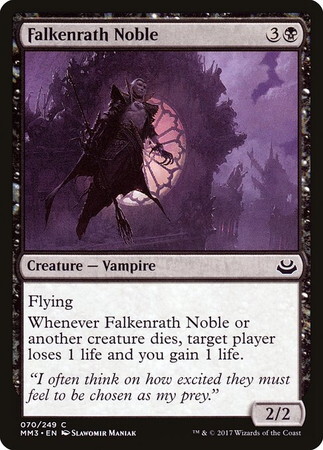 (MM3)Falkenrath Noble(F)/ファルケンラスの貴族