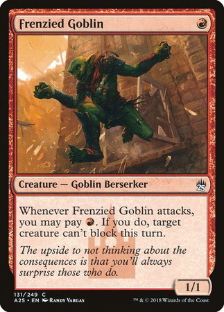 (A25)Frenzied Goblin/激情のゴブリン