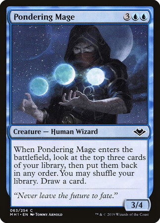 (MH1)Pondering Mage(F)/思案する魔道士
